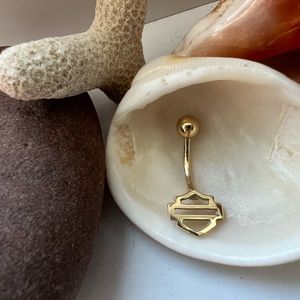 Harley-Davidson belly ring